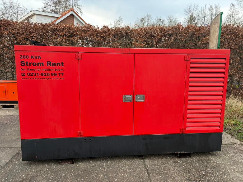 Iveco FPT 200 kVA noodstroom aggregaat, Verzenden, Dieselolie