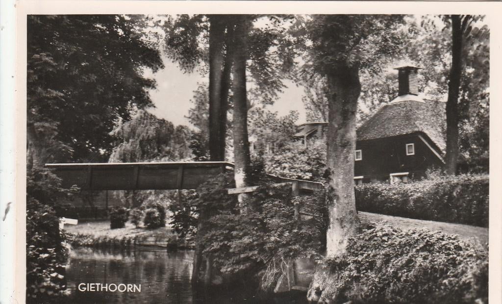 giethoorn- gracht, Ophalen of Verzenden, 1940 tot 1960, Overijssel