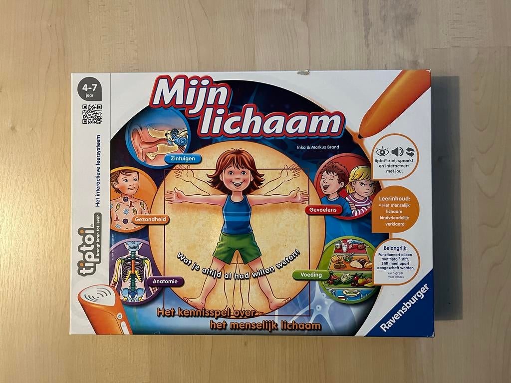 Tiptoi Mijn Lichaam Interactief Leersysteem, Kinderen en Baby's, Speelgoed | Educatief en Creatief, Ophalen of Verzenden, Zo goed als nieuw