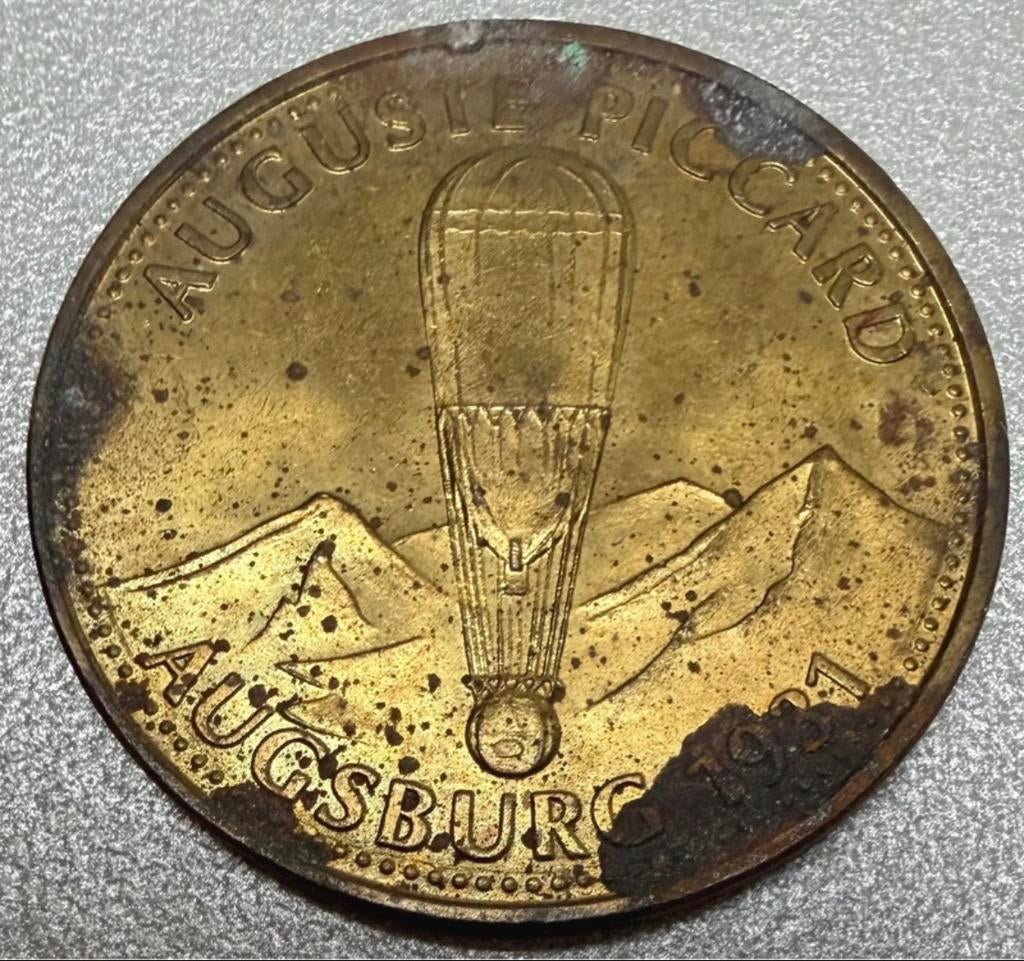 Coin produced in 1931 as a promotional coin by Shell Oil., Postzegels en Munten, Munten | Nederland, Ophalen of Verzenden, Vóór koninkrijk