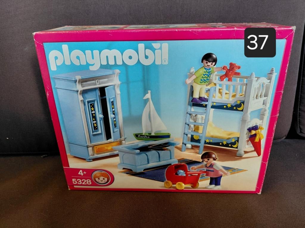 Playmobil Nostalgische Slaapkamer - Zo goed als nieuw!, Ophalen of Verzenden, Zo goed als nieuw, Complete set