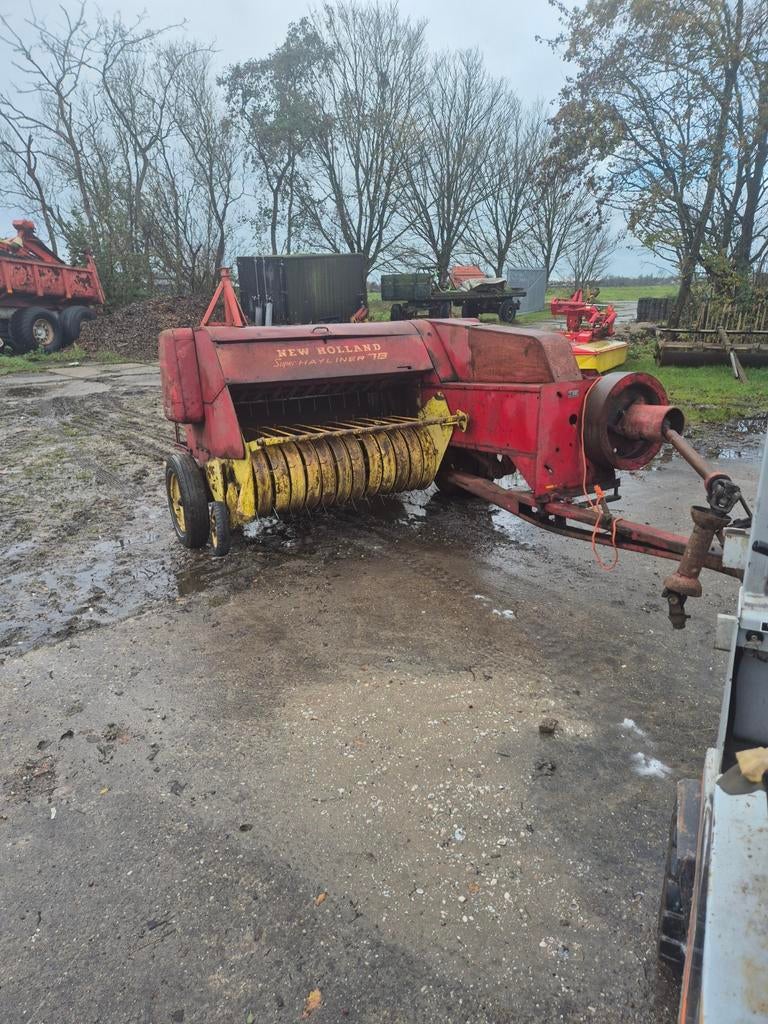New Holland Hayliner 78 Pers, Zakelijke goederen, Agrarisch | Werktuigen, Ophalen of Verzenden, Oogstmachine