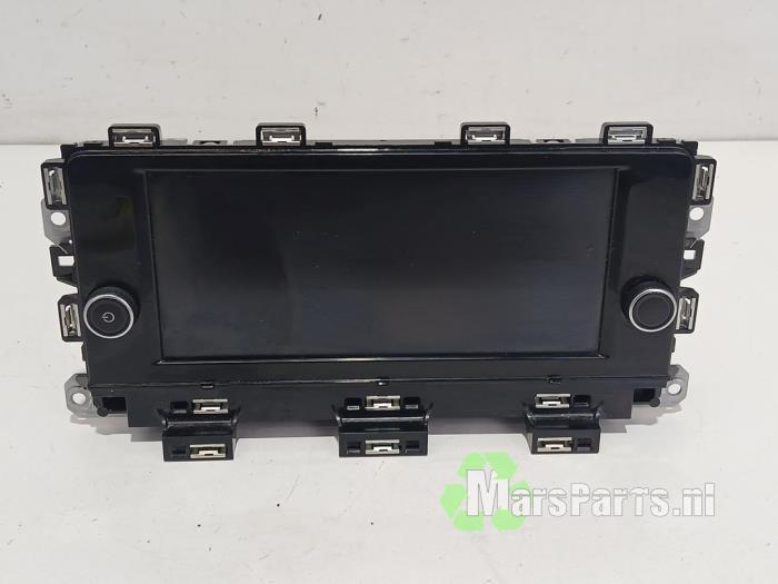 Display Multi Media regelunit van een Volkswagen Caddy, Auto-onderdelen, Gebruikt, -, Volkswagen, -
