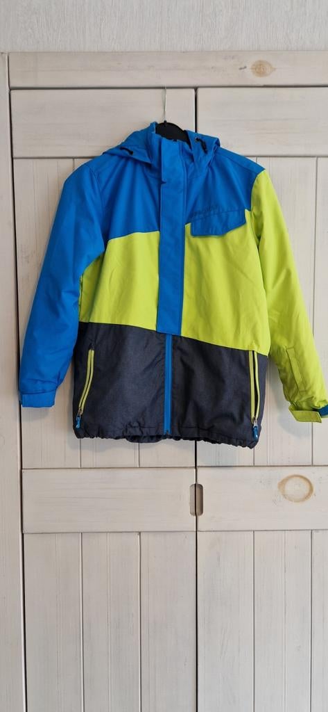 Ski jas Protest blauw geel grijs maat 164, Kinderen en Baby's, Kinderkleding | Maat 164, Protest, Ophalen of Verzenden, Zo goed als nieuw