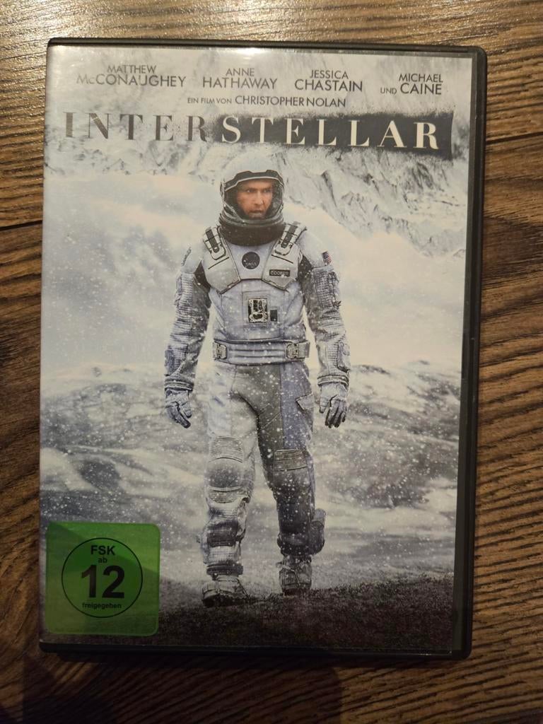 Interstellar DVD - Christopher Nolan Sci-Fi Thriller, Vanaf 16 jaar, Ophalen of Verzenden, Zo goed als nieuw, Science Fiction