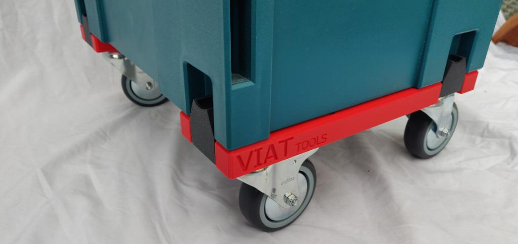 Makita Mbox trolley | 2 delig trolley systeem, Viat Tools, -, Verzenden, -