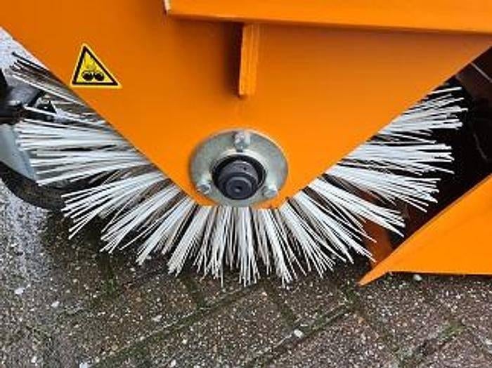 Veger Bema hydraulisch 125cm met opvang gebruikt, Ophalen of Verzenden, Overige typen