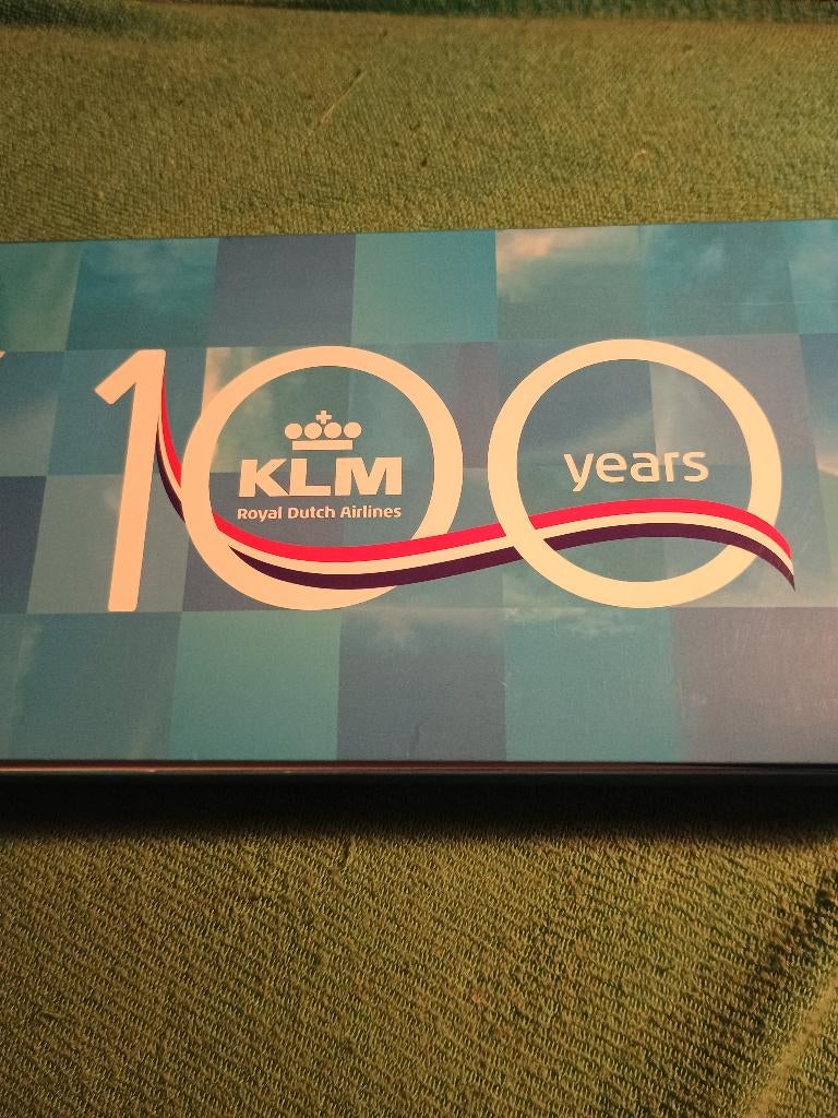 KLM 100  jaar, Ophalen of Verzenden, Zo goed als nieuw, Overige typen