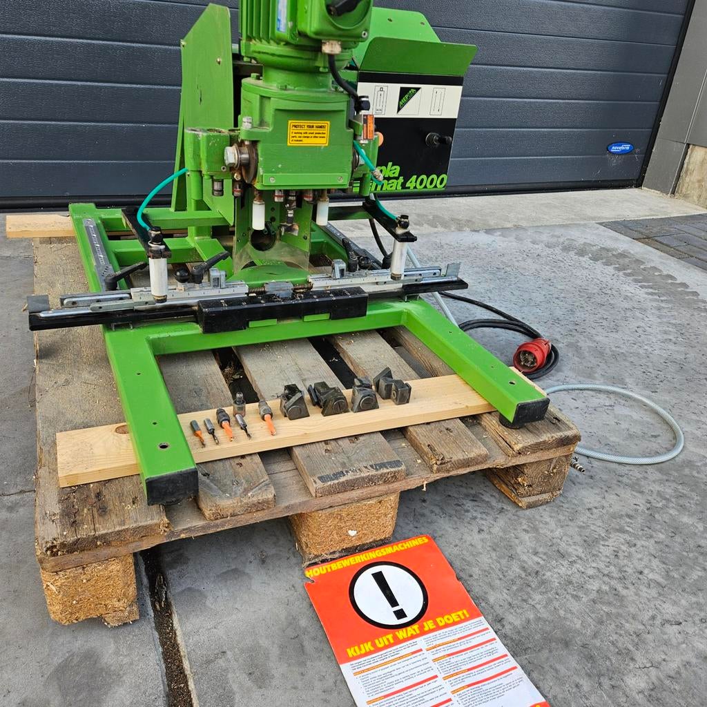 Boormachine scharnierboormachine Rijboormachine mepla, Ophalen of Verzenden, Boormachine