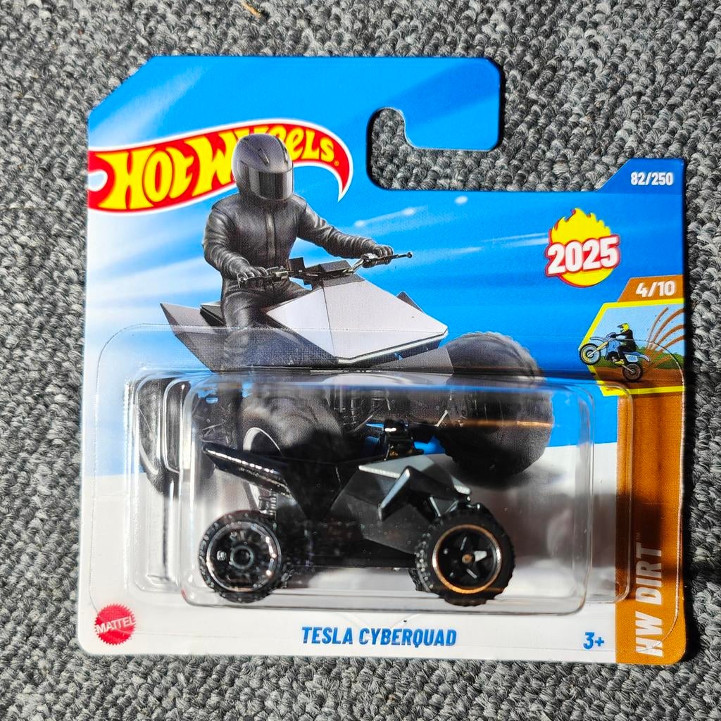 Hot Wheels Tesla Cyberquad - Nieuw in Verpakking, Hobby en Vrije tijd, Modelauto's | Overige schalen, Nieuw, Auto, Ophalen