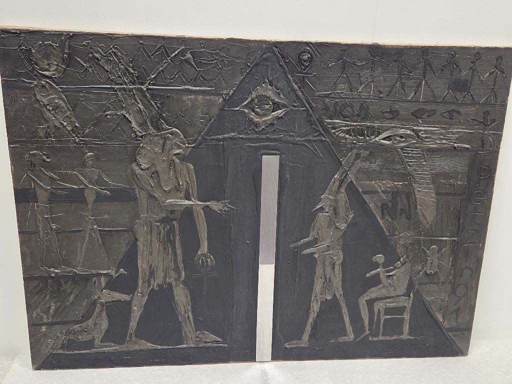 Egyptische hiërogliefen - Peter Petzin, Ophalen of Verzenden