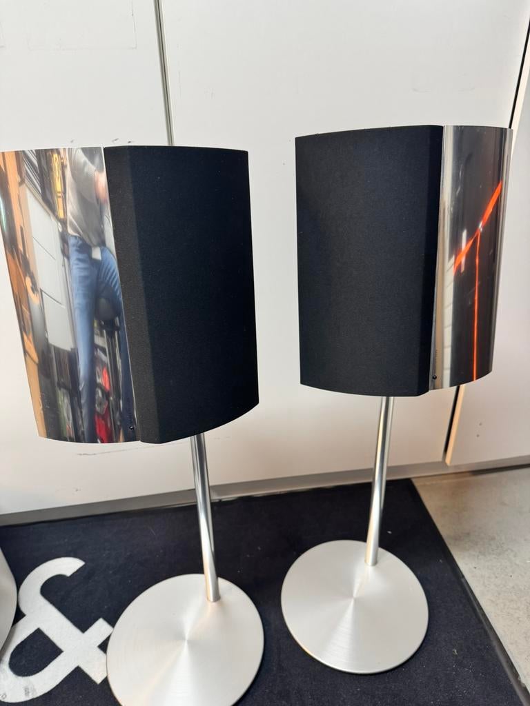 Bang en Olufsen beolab 4000 mk1 met vloerstands B&O, Audio, Tv en Foto, Zo goed als nieuw, 120 watt of meer, Front, Rear of Stereo speakers