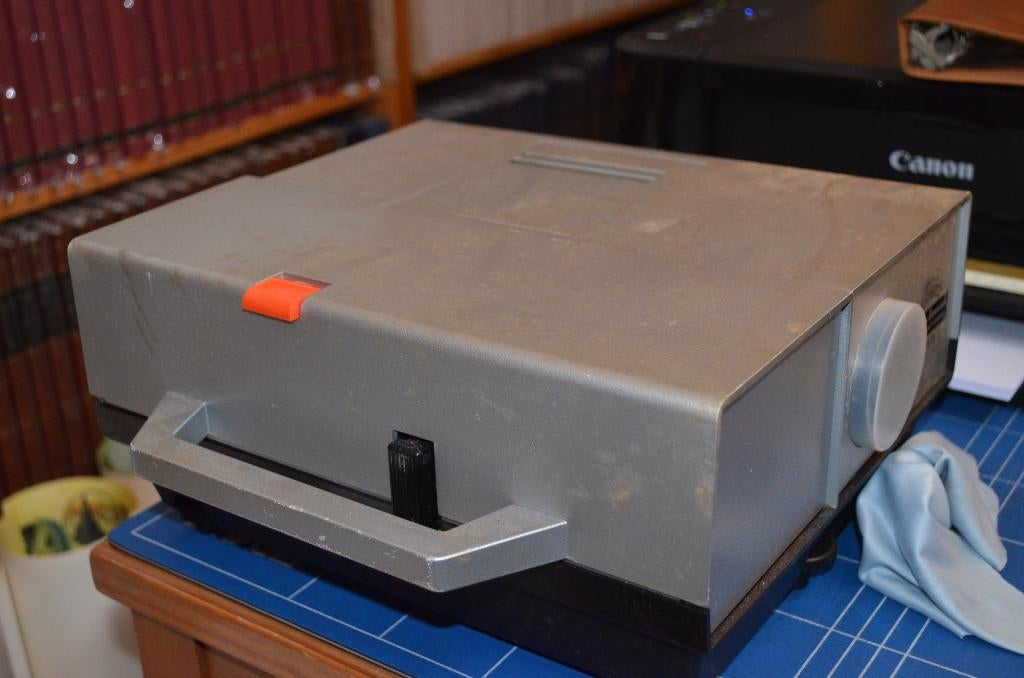 Braun Paximat 1750 diaprojector, Ophalen, Gebruikt