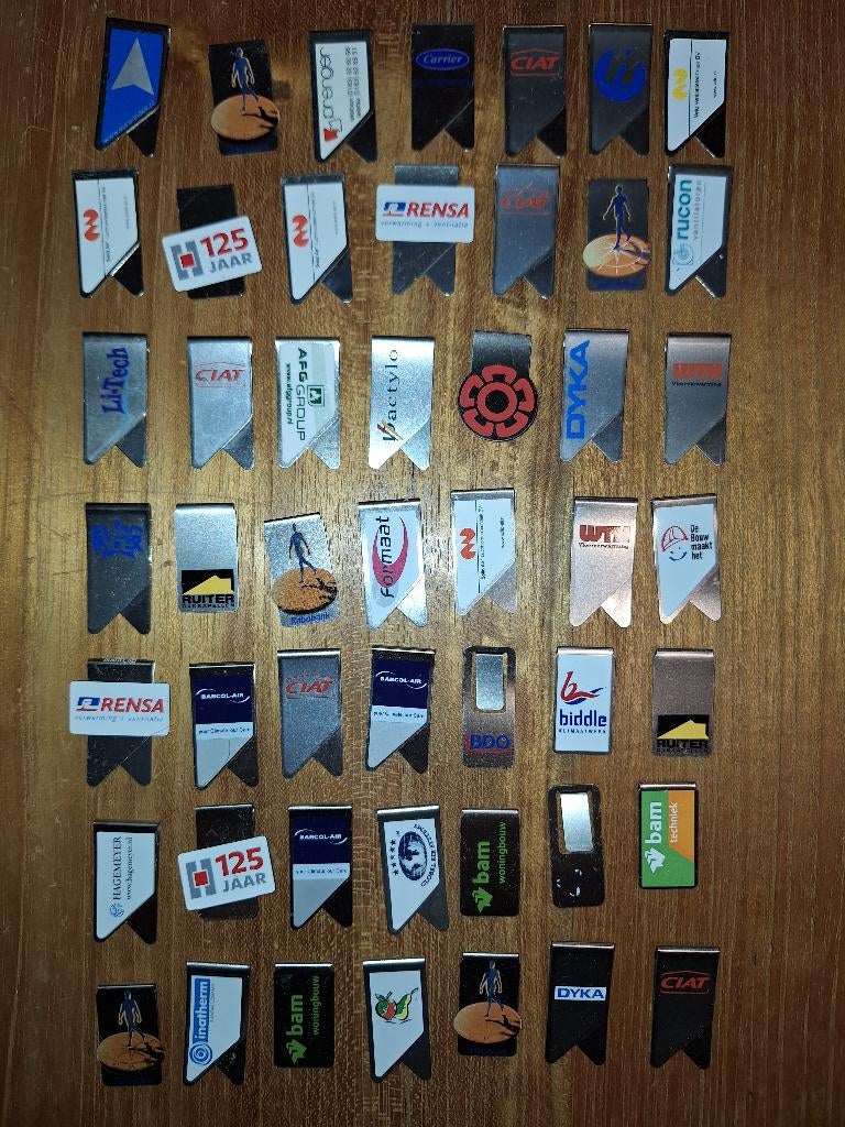 Clips, Markclips, Promoclips, paperclips, Verzamelen, Ophalen of Verzenden, Zo goed als nieuw, Overige typen