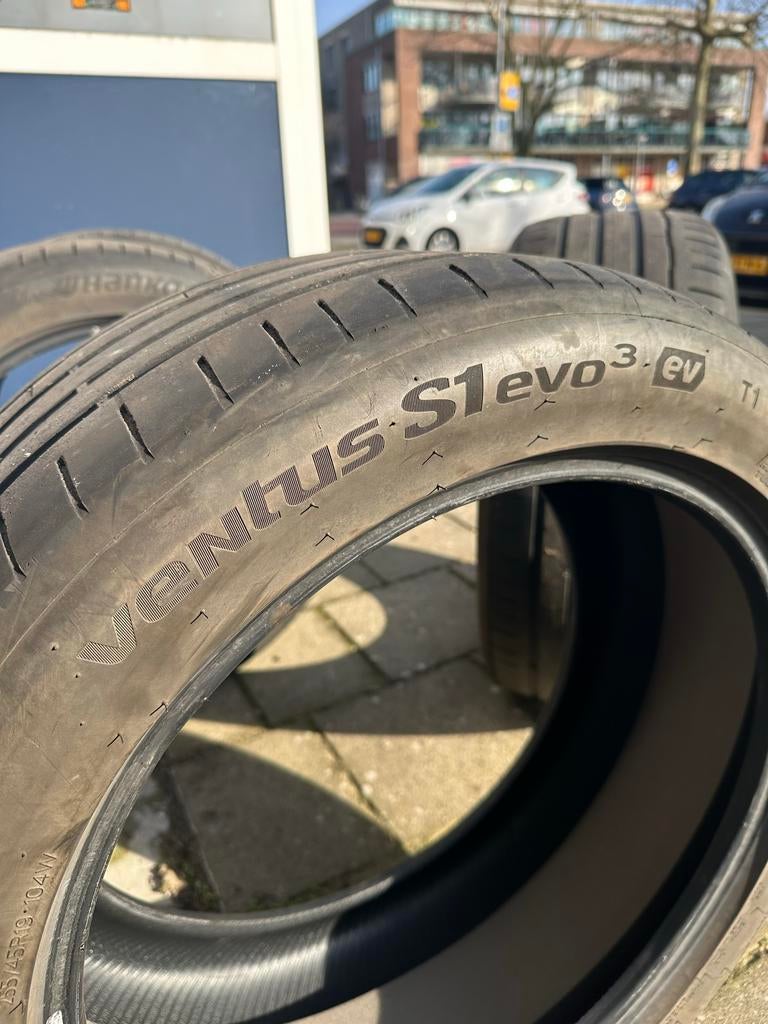 Hankook Ventus S1 evo3 - 255/45R19 Zomerbanden, Gebruikt, 255 mm, Band(en), Personenwagen
