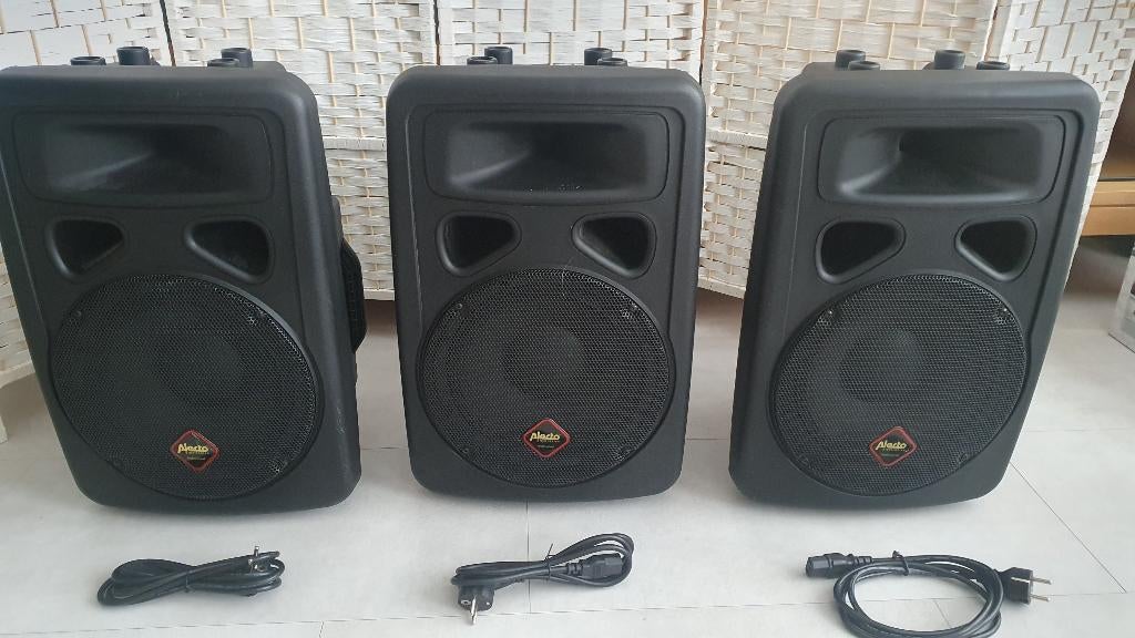 Actieve luidsprekers Alecto MPA-box, Audio, Tv en Foto, Luidsprekers, Gebruikt, Overige typen, 60 tot 120 watt, Ophalen