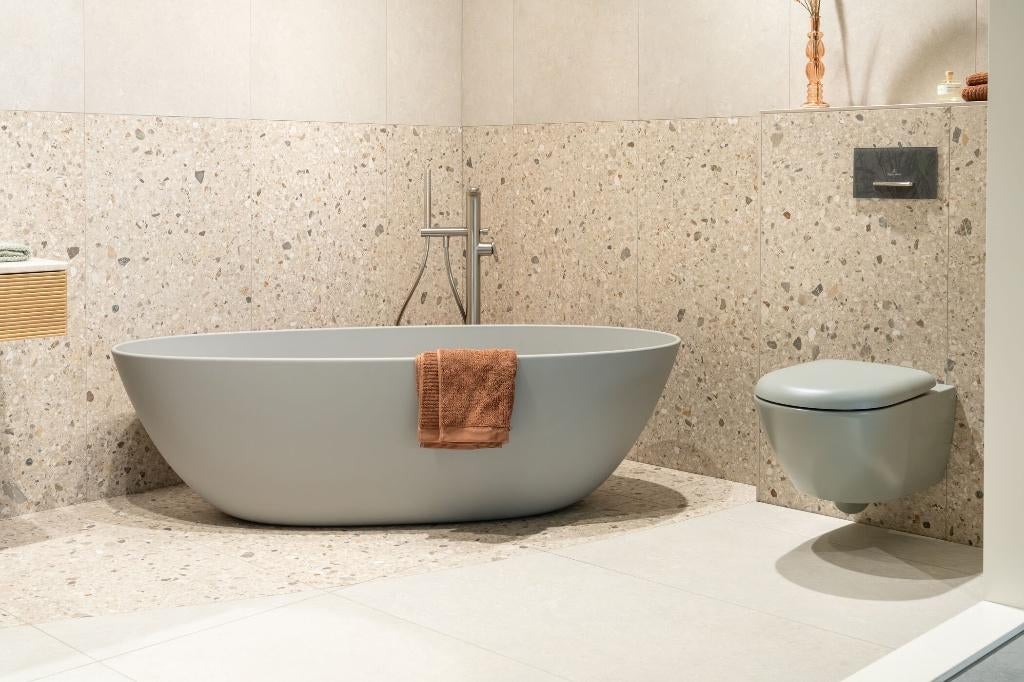 Vrijstaand Bad Villeroy & Boch Antao 170x75cm Morning Green, Ophalen, Zo goed als nieuw, Bad