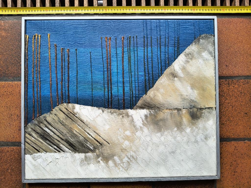 olieverf schilderij Landschap (Alina uit Voerendaal?), Ophalen