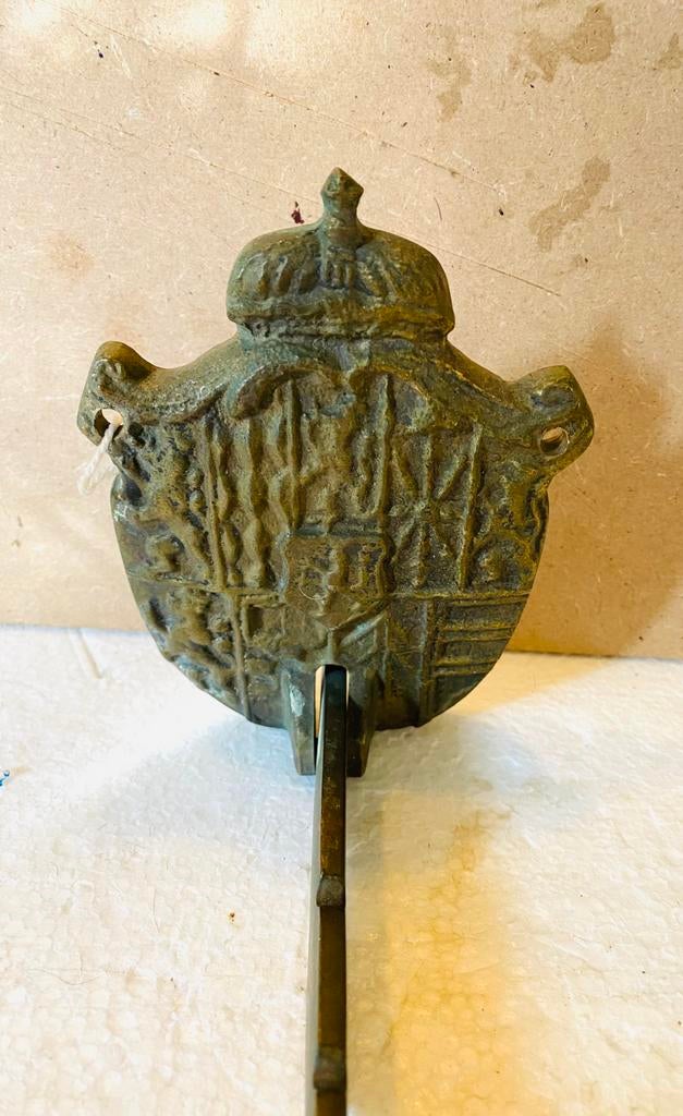 Kapstokhaak 19e eeuw, Wandkapstok, Ophalen of Verzenden, Zo goed als nieuw, Minder dan 100 cm