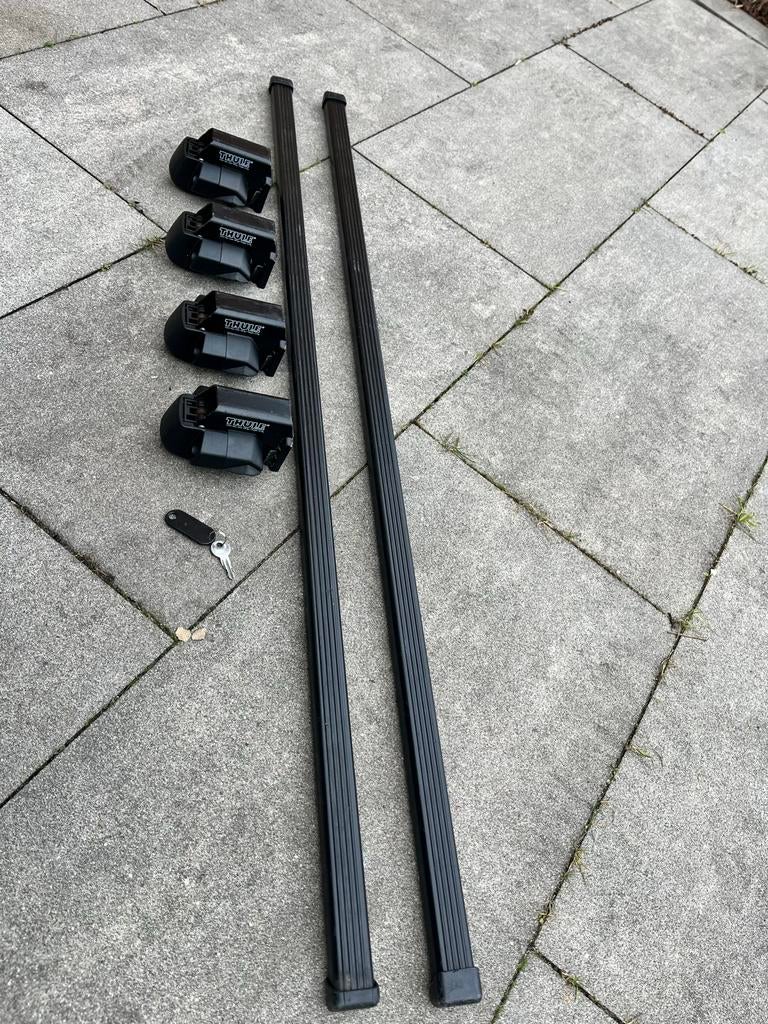 Thule Dakdragers - Complete Set, Auto diversen, Dakdragers, Ophalen of Verzenden, Gebruikt