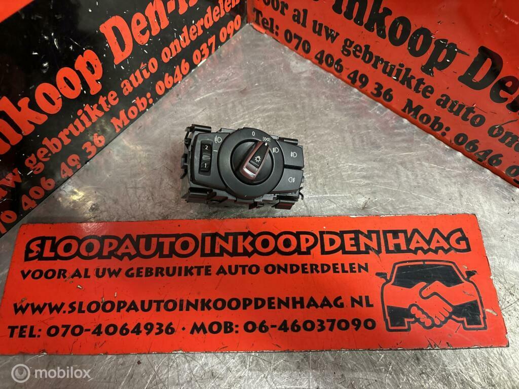 BMW 3-serie E90 E91 ('09-'14) Lichtschakelaar - 916940501, Auto-onderdelen, Ophalen of Verzenden, Gebruikt