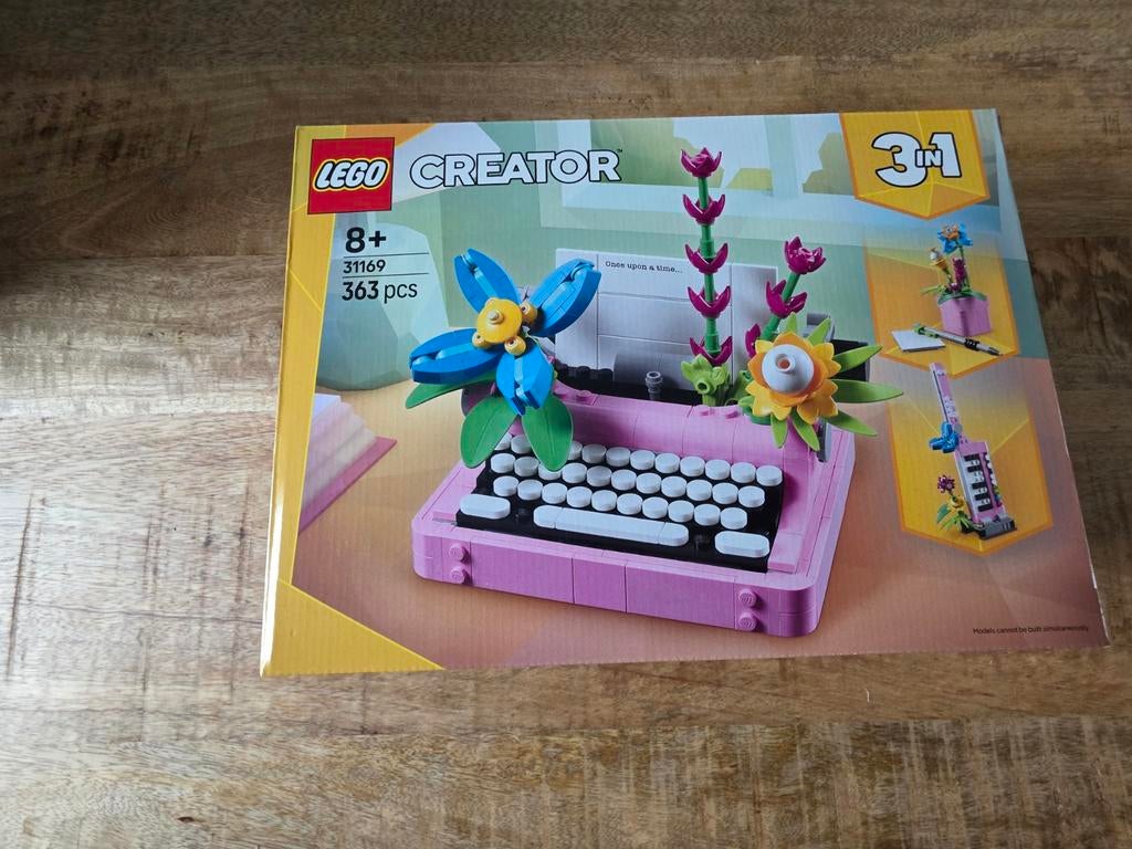 LEGO Creator Typemachine 31169 - Nieuw in doos, Ophalen of Verzenden, Nieuw