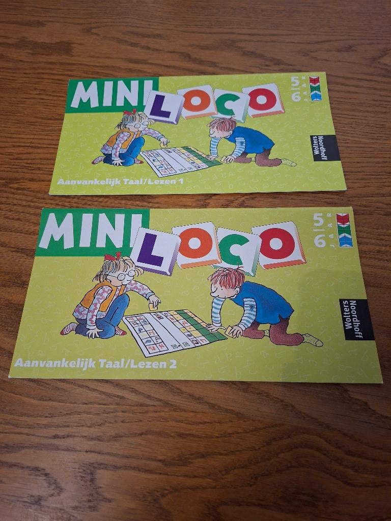 Mini loco boekjes aanvankelijk taal / lezen 1 en 2 5-6 jaar, Kinderen en Baby's, Speelgoed | Educatief en Creatief, Ophalen of Verzenden
