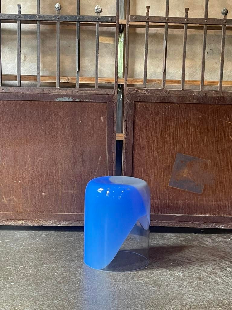 Leolux Klaar bijzettafel Ned glasmuseum x Leolux, Huis en Inrichting, Tafels | Bijzettafels, Minder dan 55 cm, Nieuw, Glas, Rechthoekig