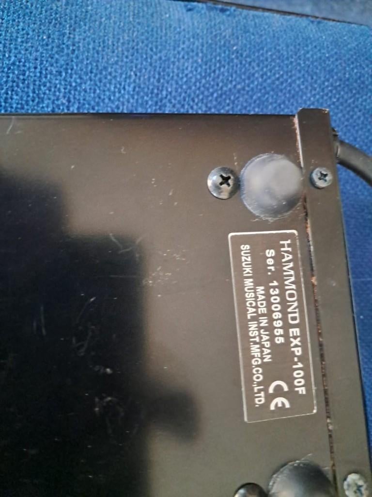 Te koop : Hammond EXP - 100 F zwel pedaal, Muziek en Instrumenten, Ophalen of Verzenden, Gebruikt, 2 klavieren, Hammondorgel