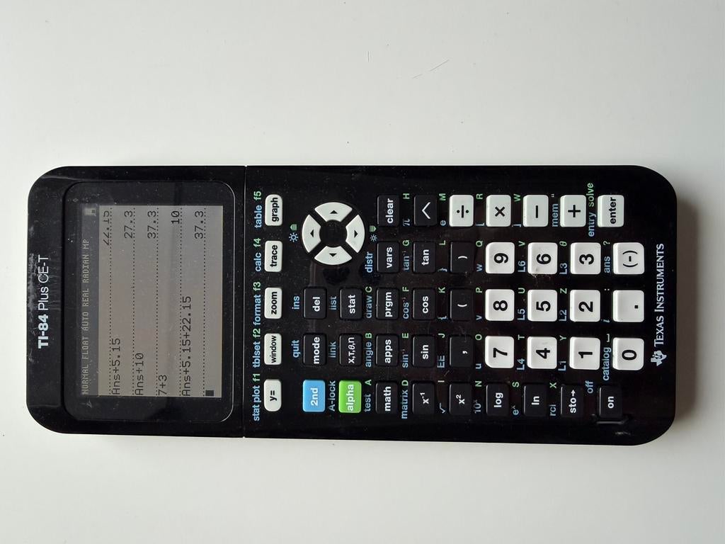 Grafische rekenmachine TI-84 Plus CE-T, Diversen, Ophalen of Verzenden, Grafische rekenmachine, Zo goed als nieuw
