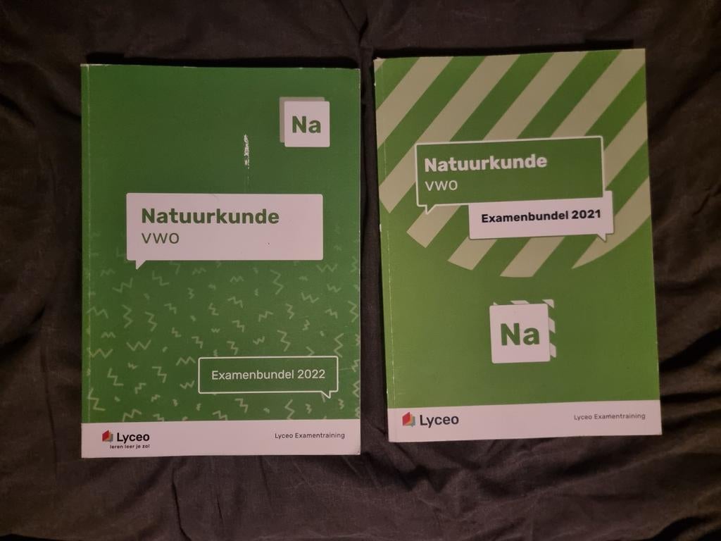 Lyceo Natuurkunde VWO Examenbundels 2021 & 2022, Boeken, Lyceo, Ophalen of Verzenden, Beta, WO