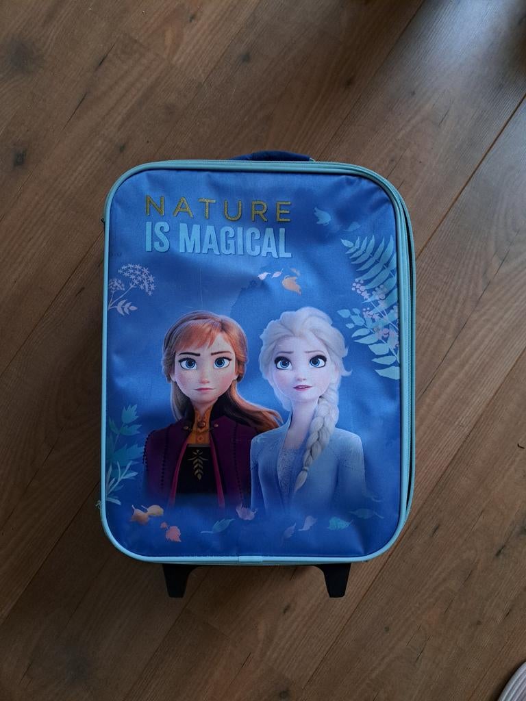 Frozen rolkoffer, Ophalen