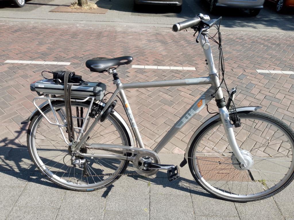 RIH Z-Omega h56 elektrische herenfiets, Gebruikt, Versnellingen, 53 tot 57 cm, Ophalen