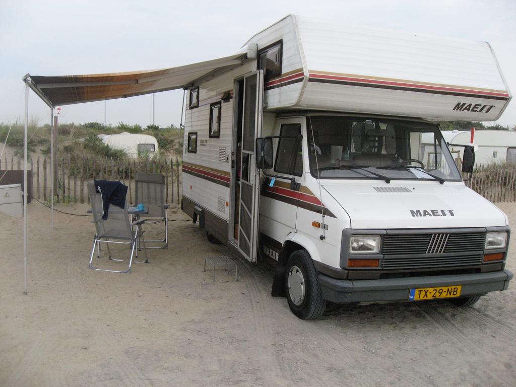 Camper Fiat Ducato 280 2.5 Diesel 1989, Chemisch toilet, Boiler, Fiat, Treinzit