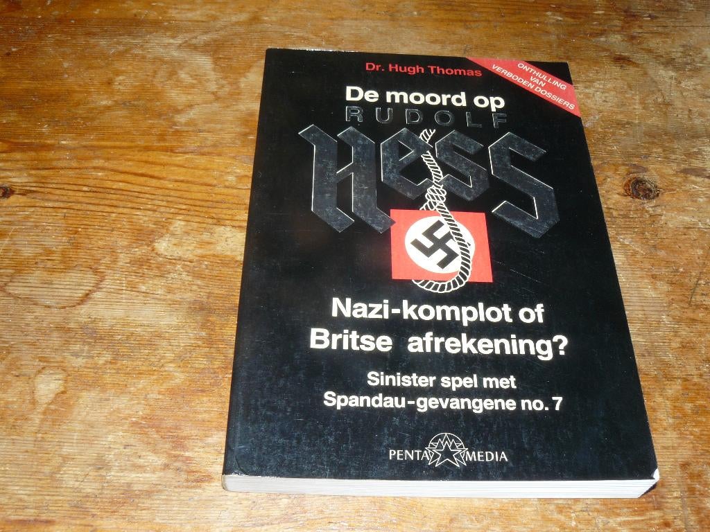 De moord op Rudolf Hess (3e Rijk, mysterie, Wo2), 20e eeuw of later, Europa, Hugh Thomas, Ophalen of Verzenden