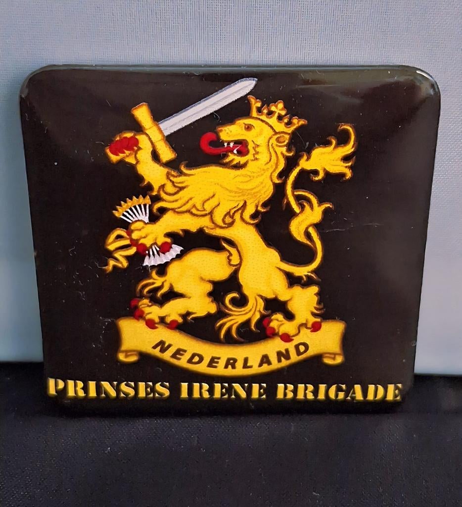 Magneet Prinses Irene Brigade, Ophalen of Verzenden, Landmacht, Nederland, Overige typen
