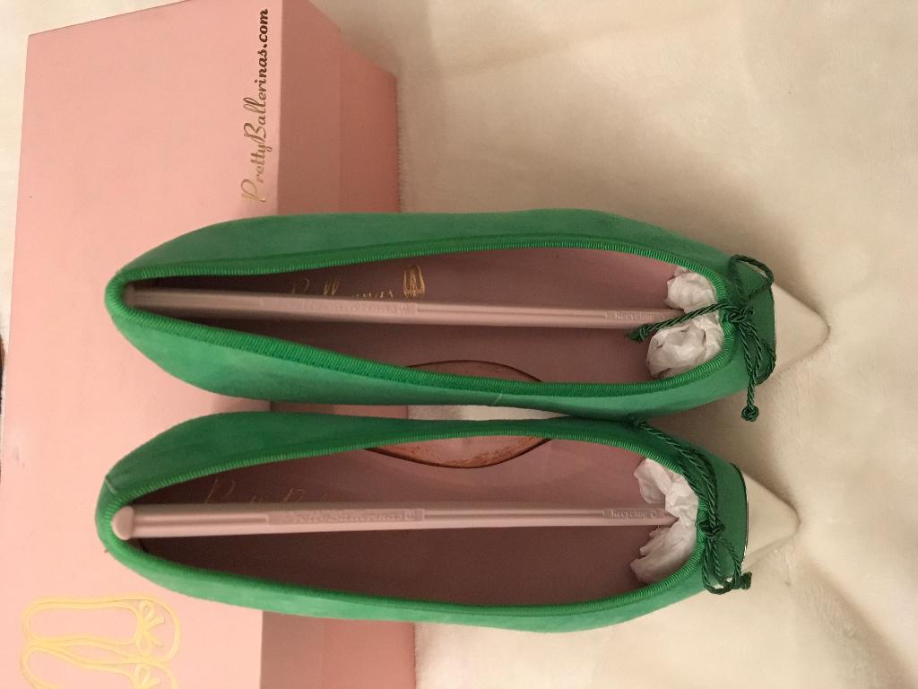 Pretty Ballerina's maat 37, PrettyBallerinas, Nieuw, Groen, Ballerina's