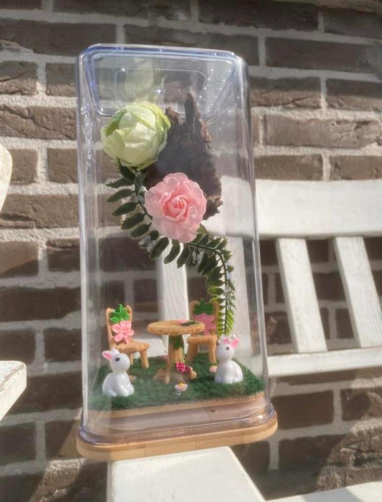Springspin terrarium miniatuur tuin, Dieren en Toebehoren, Insecten en Spinnen, Spin of Schorpioen