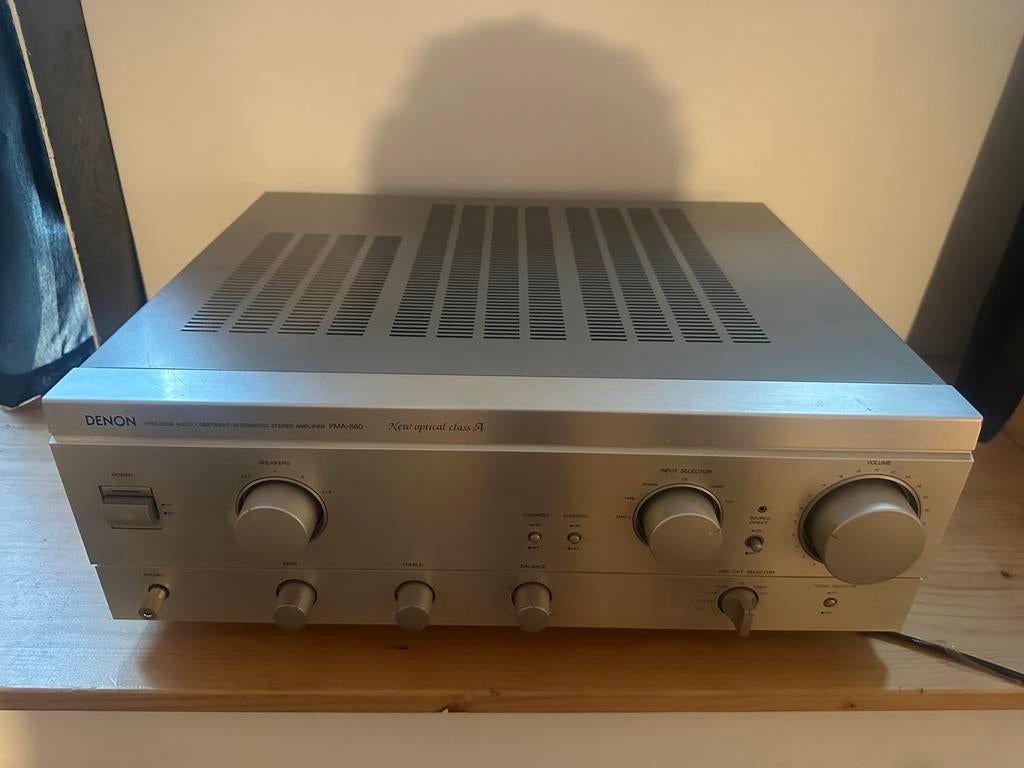 Denon PMA-860 A-class stereo versterker, Audio, Tv en Foto, Versterkers en Receivers, Ophalen, Gebruikt, Denon, 60 tot 120 watt