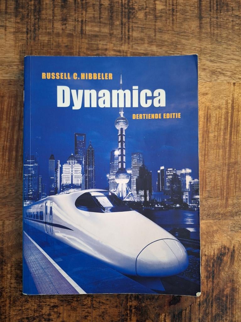 Dynamica - Russell C. Hibbeler - Derde Editie, Zo goed als nieuw, Russell C. Hibbeler, Beta, HBO