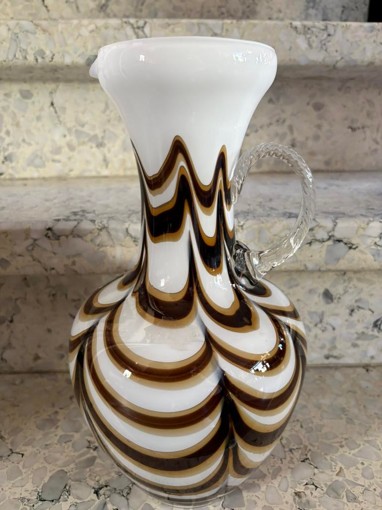 Opaline vaas by Carlo Moretti - Italy, Ophalen of Verzenden