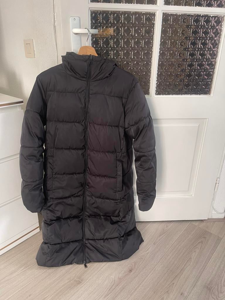 Dames jas van zara zwart en groen., Kleding | Dames, Jassen | Winter, Ophalen of Verzenden, Zo goed als nieuw, Zwart