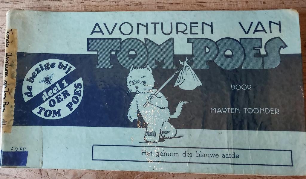 tom poes strip, Boeken, Stripboeken, Gelezen, Eén stripboek, Ophalen of Verzenden, Toonder, Marten