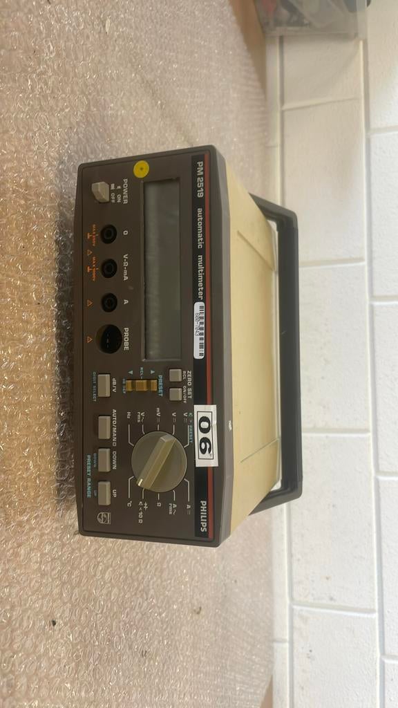 PHILIPS PM 2519 automatic multimeter 606-7043, Ophalen of Verzenden