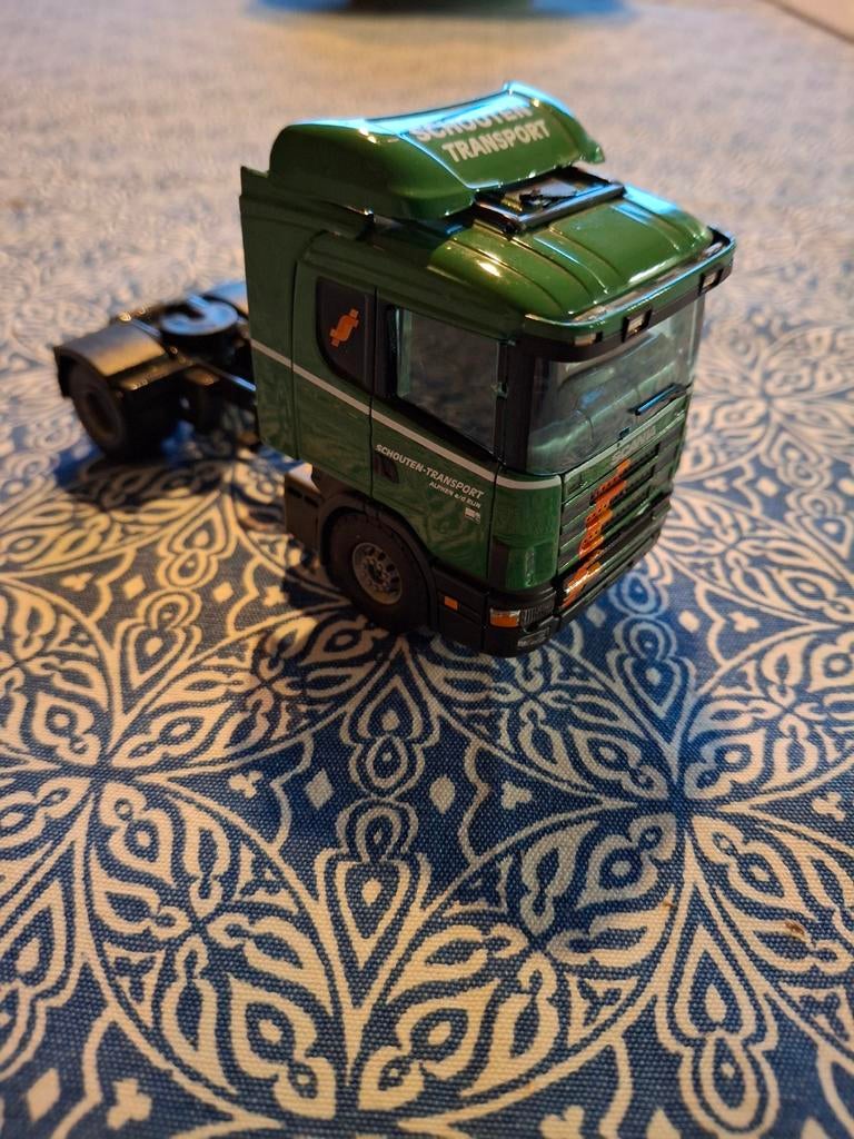 Tekno Scania 94D Schouten Alphen ad rijn voor de verbouw, Hobby en Vrije tijd, Modelauto's | 1:50, Ophalen of Verzenden, Bus of Vrachtwagen