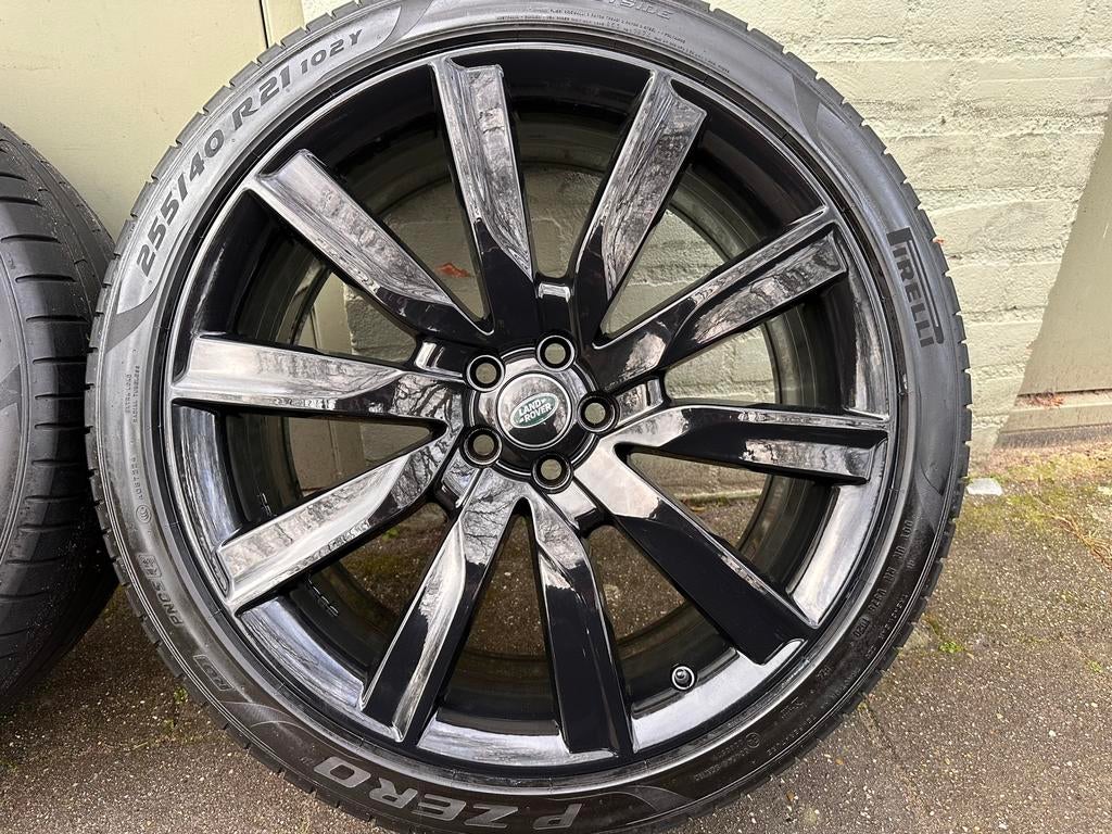 Originele Range Rover velgen 21 inch! Pirelli Pzero zomer!, Ophalen, 255 mm, Banden en Velgen, 21 inch