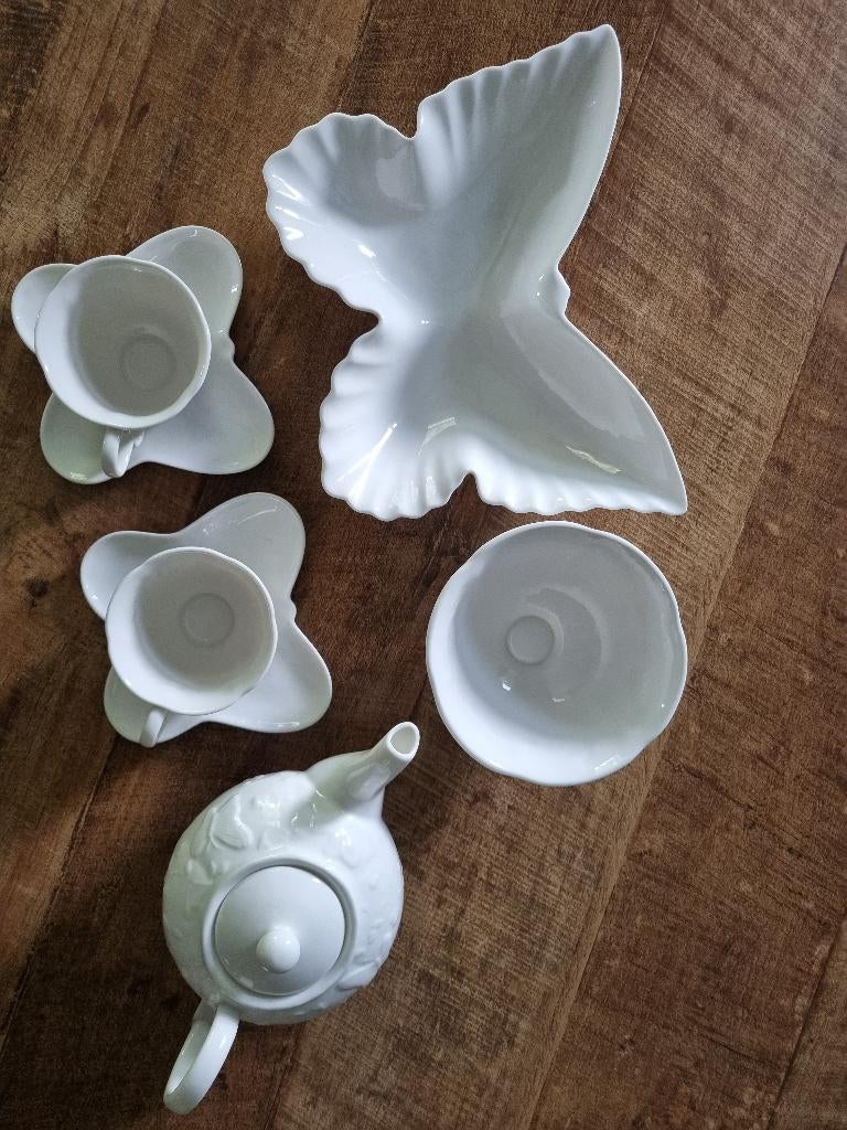Super mooi Clayre & Eef service, vlinder, nieuw, Ophalen, Overige typen, Nieuw, Overige stijlen