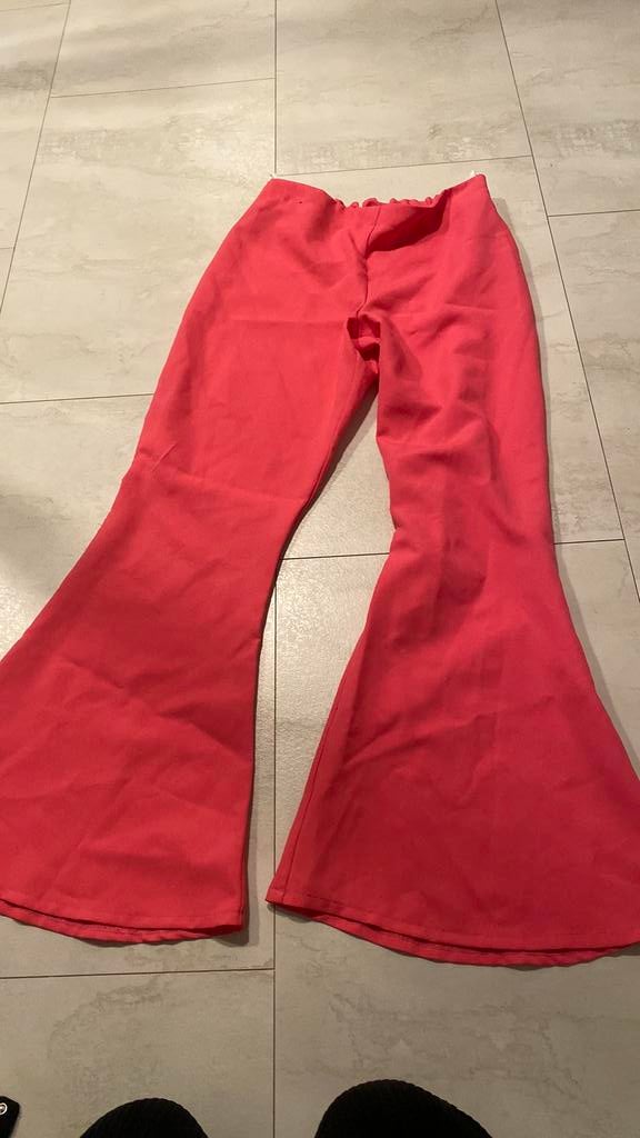 Carnaval broek roze, Ophalen of Verzenden, Zo goed als nieuw, Carnaval