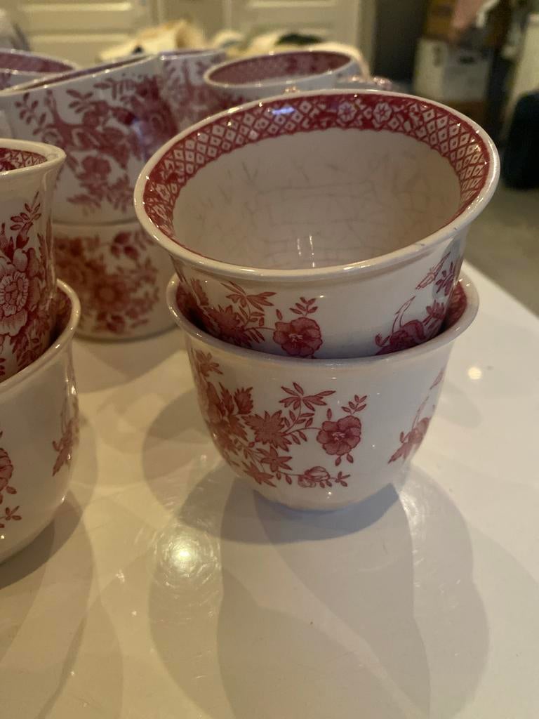 Mason Stratford Servies - Kopjes en Schotels, Ophalen, Gebruikt, Overige stijlen, Kop(pen) en/of Schotel(s)