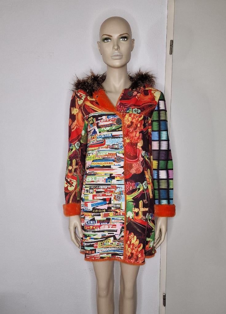 Custo Barcelona carnavalsjas carnaval jas winterjas maat XS, Nieuw, Ophalen of Verzenden, Kleding, Maat 34 (XS) of kleiner